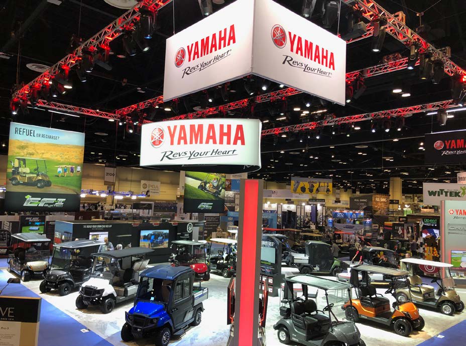 Yamaha Golf-Car Company Debuts Powertech AC ™ IRS & AGM Battery Option at 2020 PGA<sup>®</sup> Merchandise Show